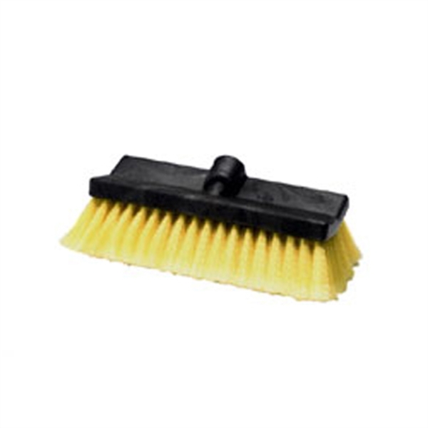 Laitner Brush Soft Yellow Bi-Level Scrub Brush 10 in. 1510